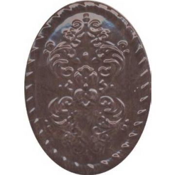 Декор Kerama marazzi (Керама Марацци) Версаль коричневый 12х16 см (OBA010)