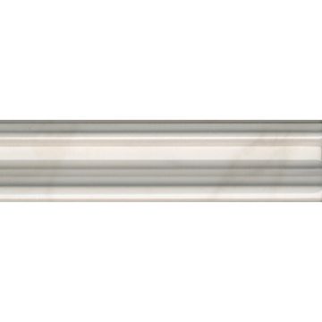 Бордюр Kerama marazzi (Керама Марацци) Висконти белый багет 5х20 см (BLB042)