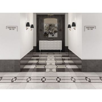 Керамогранит Kerama marazzi (Керама Марацци) Вомеро серый светлый лаппатированный 50.2х50.2 см (SG452602R)