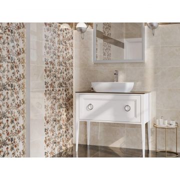 Плитка настенная Kerama marazzi (Керама Марацци) Гран-Виа коричневый обрезной 15х89.5 см (32009R)