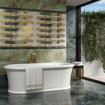 Вставка Kerama marazzi Джардини лаппатированный 15х15 см (OS/D90/SG1609L)