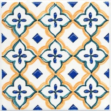 Вставка Kerama Marazzi (Керама Марацци) Капри майолика 9.9х9.9 см (STG/A491/1146)