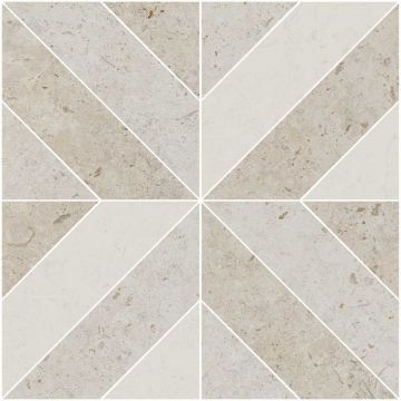 Декор Kerama marazzi (Керама Марацци) Про Лаймстоун бежевый матовый 60х60 см (ID125)