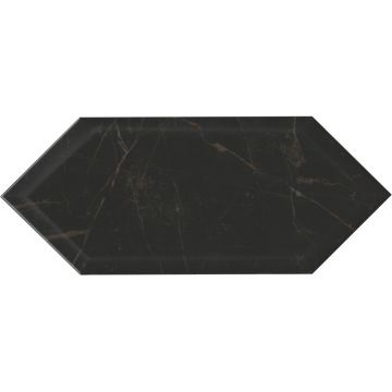 Плитка настенная Kerama marazzi (Керама Марацци) Келуш грань черный 14х34 см (35010)