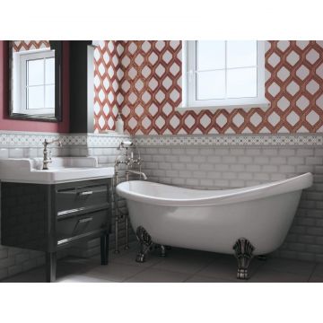 Плитка настенная Kerama marazzi (Керама Марацци) Граньяно белый 15х15 см (17000)