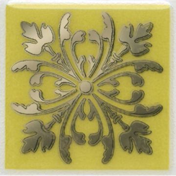 Вставка Kerama marazzi (Керама Марацци) Клемансо оливковый 4.9х4.9 см (HGD/B252/5246)