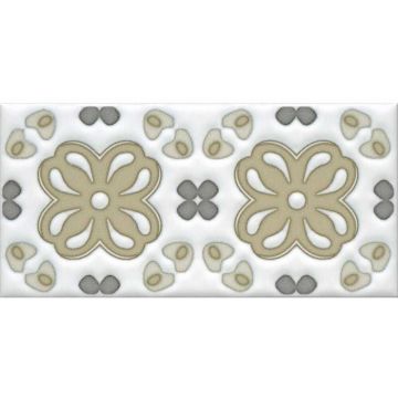 Декор Kerama marazzi (Керама Марацци) Клемансо орнамент 7.4х15 см (STG/A616/16000)
