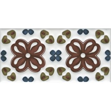 Декор Kerama marazzi (Керама Марацци) Клемансо орнамент 7.4х15 см (STG/B616/16000)