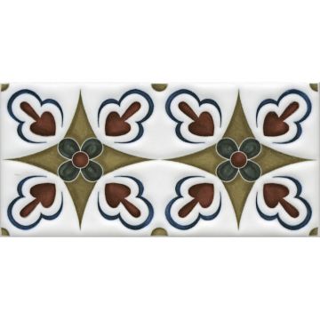 Декор Kerama marazzi (Керама Марацци) Клемансо орнамент 7.4х15 см (STG/B620/16000)