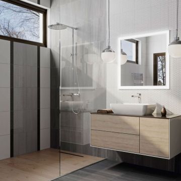 Плитка настенная Kerama marazzi (Керама Марацци) Ломбардиа серый темный 25х40 см (6399)