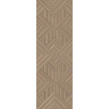 Плитка настенная Kerama marazzi (Керама Марацци) Ламбро коричневый структура обрезной 40х120 см (14039R)