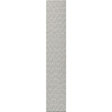 Бордюр Kerama marazzi (Керама Марацци) Левада серый светлый 7х40 см (LSB002)
