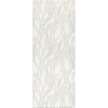Декор Kerama marazzi (Керама Марацци) Линьяно Подснежники белый 20х50 см (OP/A01/7071T)