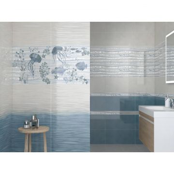 Бордюр Kerama marazzi (Керама Марацци) Маритимос обрезной 7.2х30 см (HGD/A403/11144R)