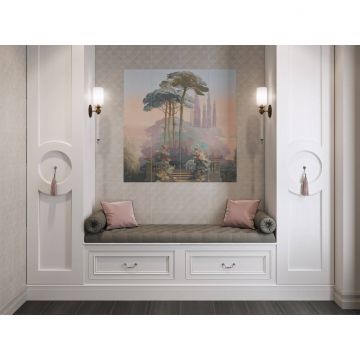Плинтус Kerama marazzi Марсо розовый 15х30 см (FMA023R)