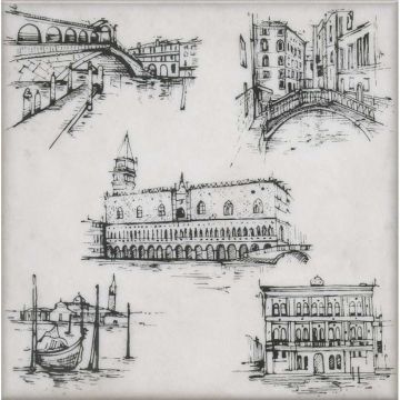 Декор Kerama marazzi (Керама Марацци) Марчиана Venezia 20х20 см (STG/A594/5261)