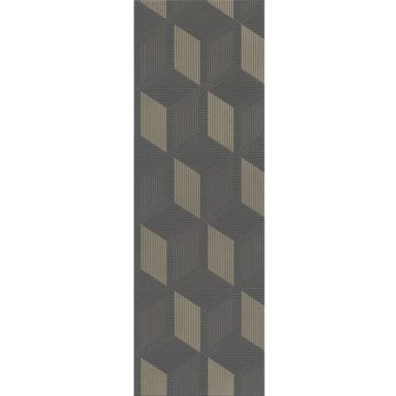 Декор Kerama marazzi (Керама Марацци) Морандо серый темный обрезной 25х75 см (HGD/B428/12144R)