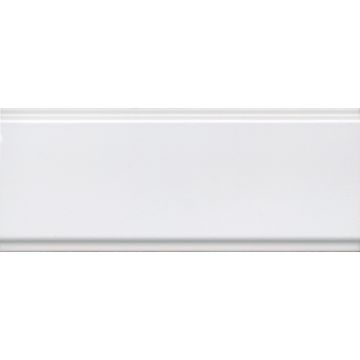 Бордюр Kerama Marazzi (Керама Марацци) Магнолия белый обрезной 12х30 см (BDA022R )