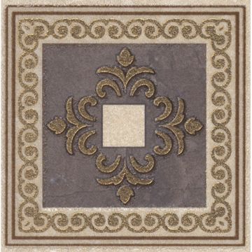 Вставка Kerama marazzi (Керама Марацци) Орсэ коричневый лаппатированный 8х8 см (AD/A342/SG1596L)