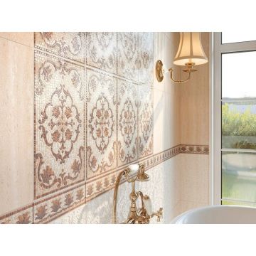Вставка Kerama marazzi Пантеон лаппатированный 9.6х9.6 см (HGD/A240/SG1544L)