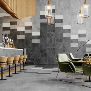 Керамогранит Kerama Marazzi (Керама Марацци) Про Слейт антрацит обрезной 30х60 см (DD203900R)