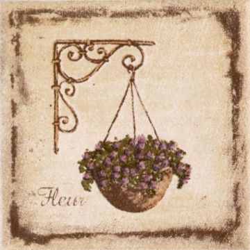 Декор Kerama marazzi (Керама Марацци) Прованс кашпо 9.8х9.8 см (A1911/1221H)