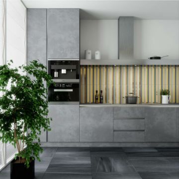 Бордюр Kerama marazzi (Керама Марацци) Спига бежевый структура 3.4х40 см (LSA016)