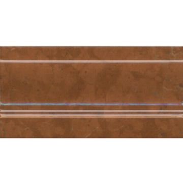 Плинтус Kerama marazzi (Керама Марацци) Стемма коричневый 10х20 см (FMD026)