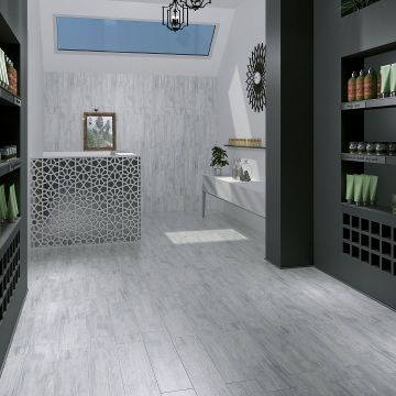 Керамогранит Kerama marazzi (Керама Марацци) Тик коричневый обрезной 15х60 см (SG301500R)