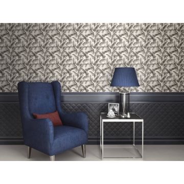 Плинтус Kerama Marazzi (Керама Марацци) Тропикаль черный 15х30 см (FMA022R)