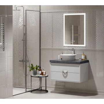 Бордюр Kerama marazzi (Керама Марацци) Туф бежевый светлый 5.7х30 см (OS/A218/8340)