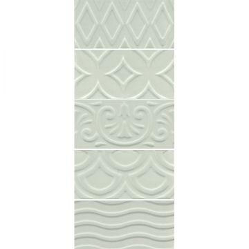 Плитка Kerama Marazzi (Керама Марацци) Авеллино фисташковый структура mix 7,4х15 см (16020)