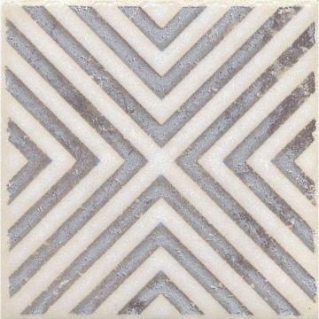 Вставка Kerama Marazzi (Керама Марацци) Амальфи орнамент коричневый 9,8х9,8 см (STG/ A403/ 1266H)