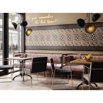 Плитка Kerama Marazzi (Керама Марацци) Амстердам розовый матовый 6х28,5 см (26302)