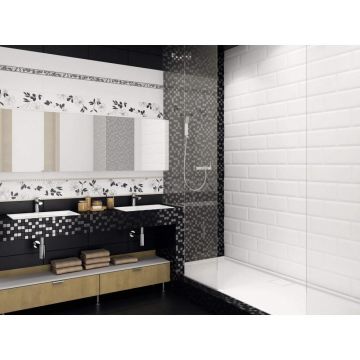 Плитка Kerama Marazzi Бельканто черный 15х40 см (15078)