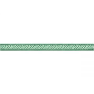 Бордюр Kerama Marazzi (Керама Марацци) Карандаш Косичка зеленый 1,5х20 см (194)