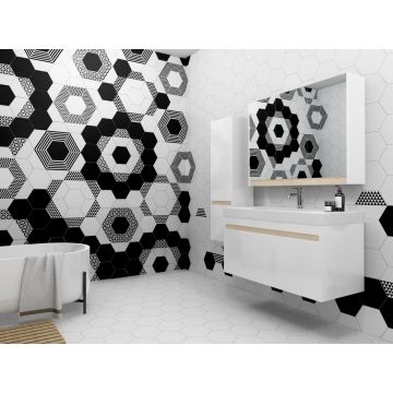Плитка Kerama Marazzi Буранелли белый 20х23,1 см (24001)