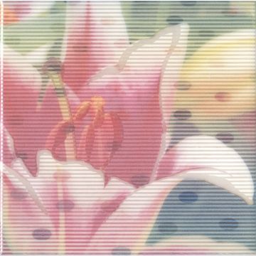 Декор Kerama Marazzi (Керама Марацци) Весеннее шоу Лилия 20х20 см (NT/ A97/ 5155)