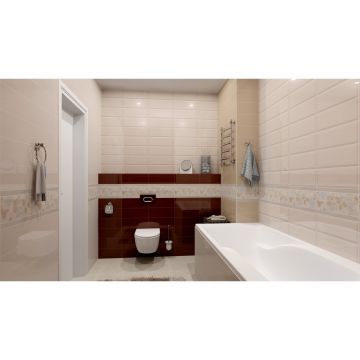 Плитка Kerama Marazzi (Керама Марацци) Вилланелла черный грань 15х40 см (15076)