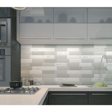 Декор Kerama Marazzi (Керама Марацци) Гамма Tea черный 8,5х28,5 см (NT/ B54/ 9001)