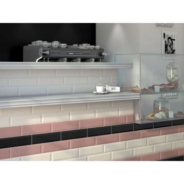 Декор Kerama Marazzi (Керама Марацци) Гамма Tea черный 8,5х28,5 см (NT/ B54/ 9001)