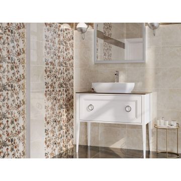 Плитка Kerama Marazzi (Керама Марацци) Гран-Виа беж светлый обрезной 15х90 см (32007R)