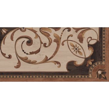 Керамогранит Kerama Marazzi (Керама Марацци) Гранд Вуд декорированный левый обрезной 80х160 см (DD570700R)