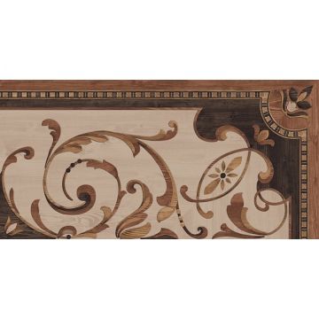 Керамогранит Kerama Marazzi (Керама Марацци) Гранд Вуд декорированный правый обрезной 80х160 см (DD570800R)