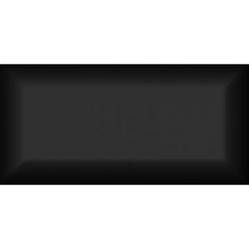 Плитка Kerama Marazzi (Керама Марацци) Граньяно черный грань 7,4х15 см (16033)