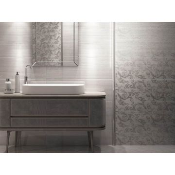 Декор Kerama Marazzi (Керама Марацци) Грасси серый дек. 30х31,5 см (190/ 002)
