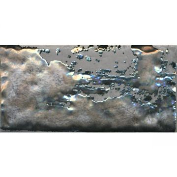 Декор Kerama Marazzi (Керама Марацци) Граффити металл серый 9,9х20 см (TG/ B04/ 19066)