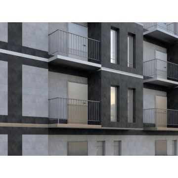 Плинтус Kerama Marazzi (Керама Марацци) Дайсен черный обрезной 9,5х60 см (SG211300R/3BT)