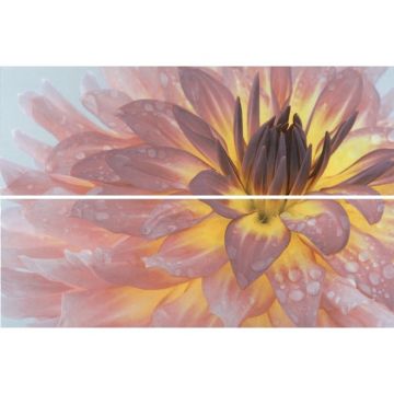 Панно Kerama Marazzi (Керама Марацци) Искья Цветы обрезной 50х75 см (STG/ A444/ 2x/ 12093R)