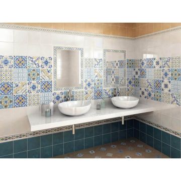Бордюр Kerama Marazzi (Керама Марацци) Капри майолика 3х9,8 см (STG/ A493/ 1146H)